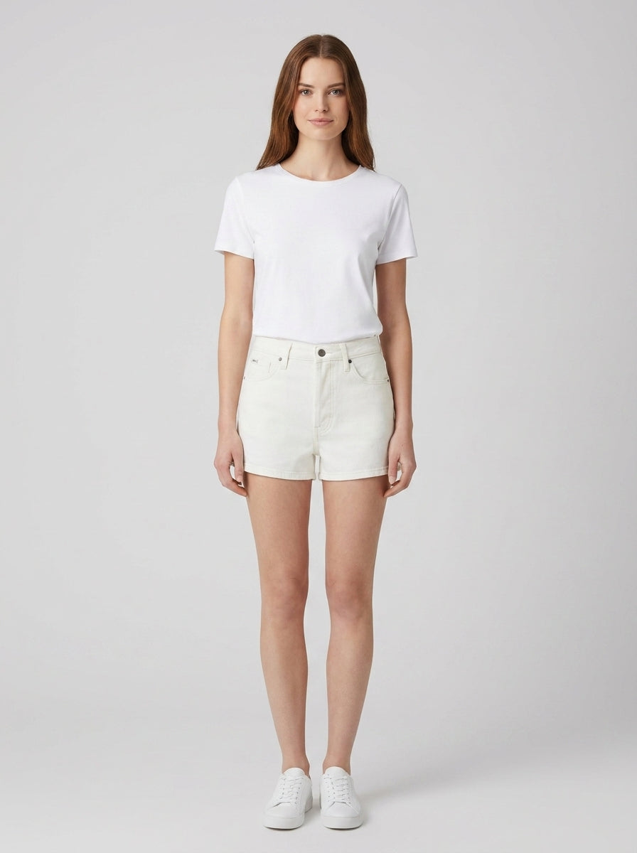 Pantaloncini GJ HIGHWAIST VINTAGE SHORT - foto indossata