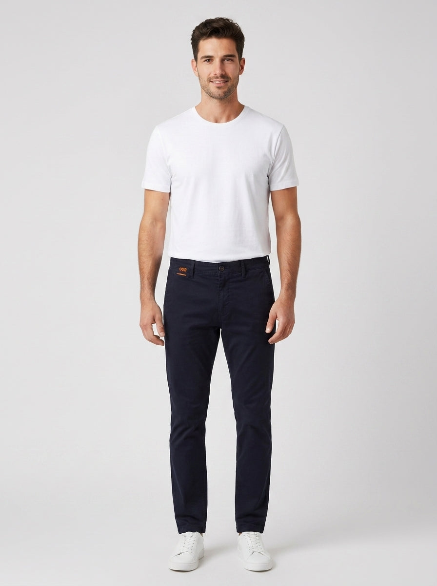 Pantaloni CHINO SLIM 24 - foto indossata