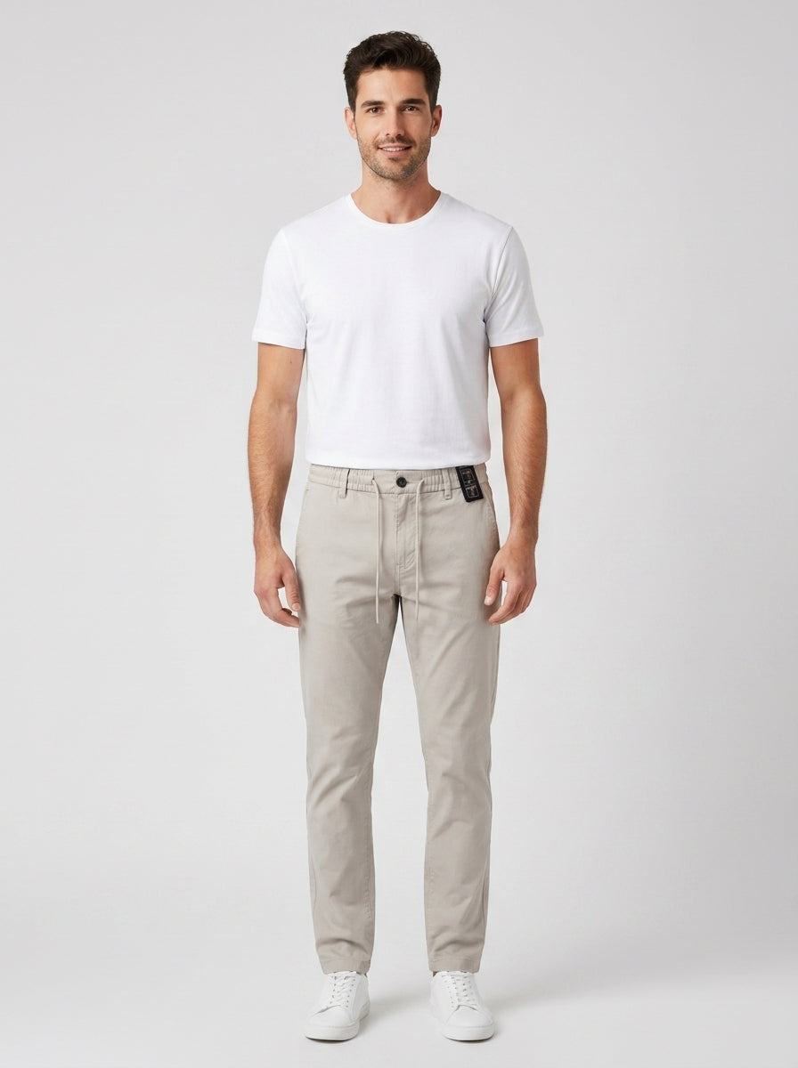 Pantaloni CHINO-TAPERED-DS-1 - foto indossata
