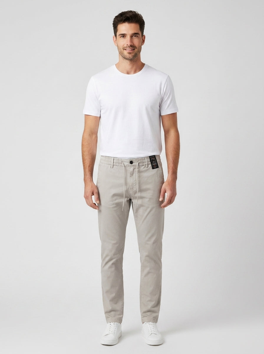 Pantaloni CHINO-TAPERED-DS-1 - foto indossata