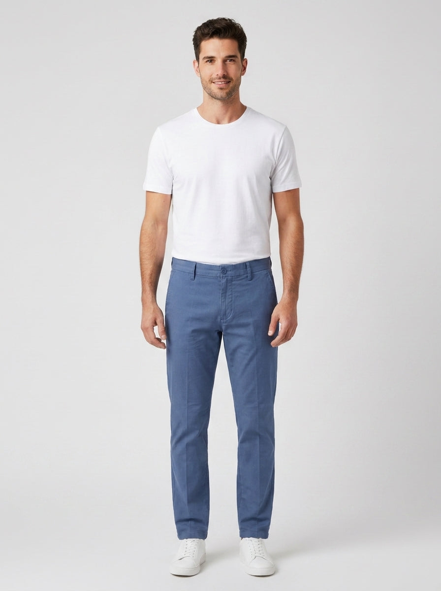 Pantaloni CLEMENT TWILL CHINO - foto indossata