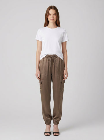 Pantaloni Guess W5GB08WG7CO NEW MARZIA - foto indossata