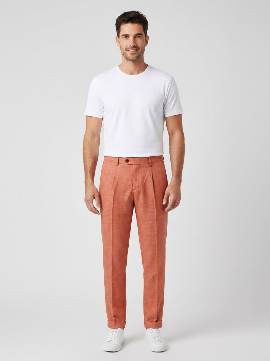 Pantaloni Pant tapered fit OE1S2S4P13 - foto indossata