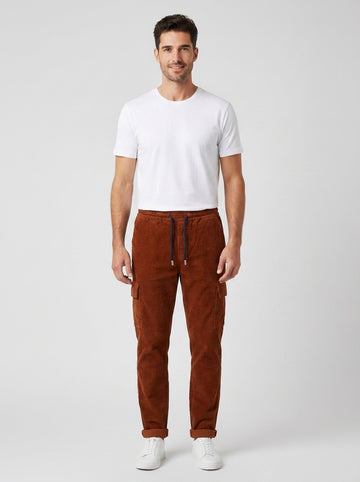 Pantalaccio Cargo Tapered — Over D - foto indossata