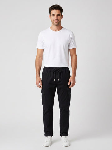 Pantaloni PANTALONE CASUAL FJ3297-S25 - foto indossata