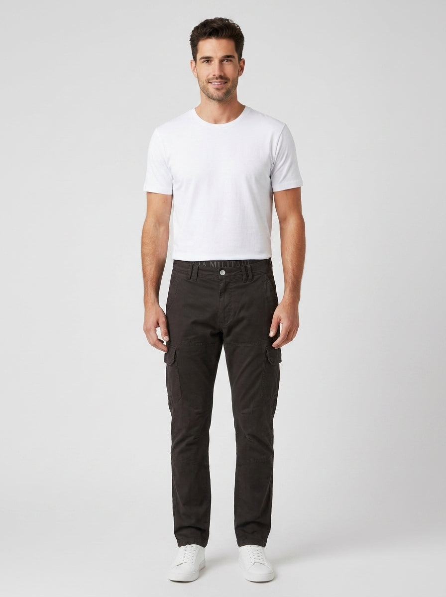 Pantaloni PANTALONE TASCONATO 1633 - foto indossata
