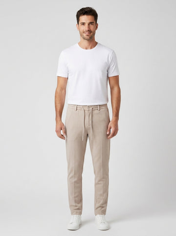 Pantaloni Slim Over D Blu Uomo - foto indossata