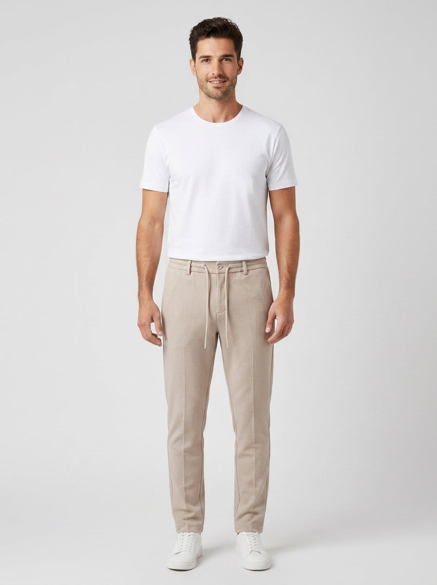 Pantaloni Slim Over D Blu Uomo - foto indossata