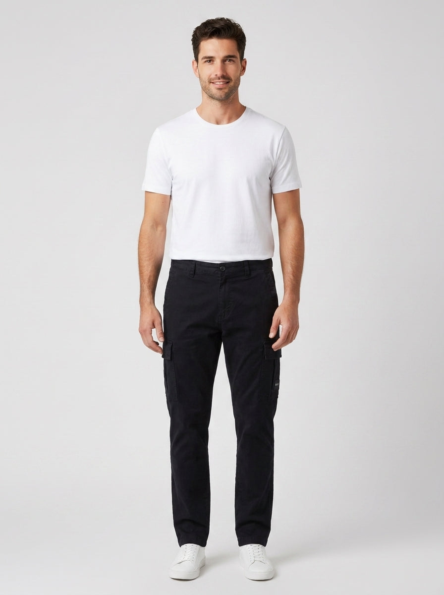 Pantaloni SISLA-7-CARGO - foto indossata