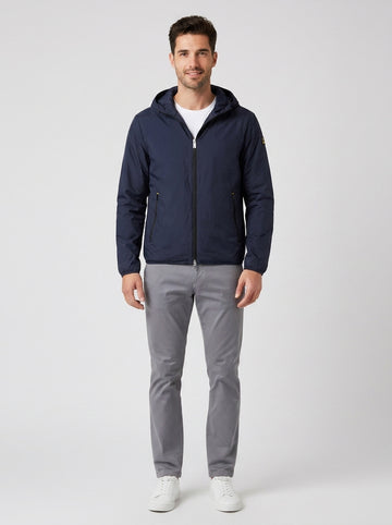 PETER LIGHT PADDED HOODIE JACKET - foto indossata