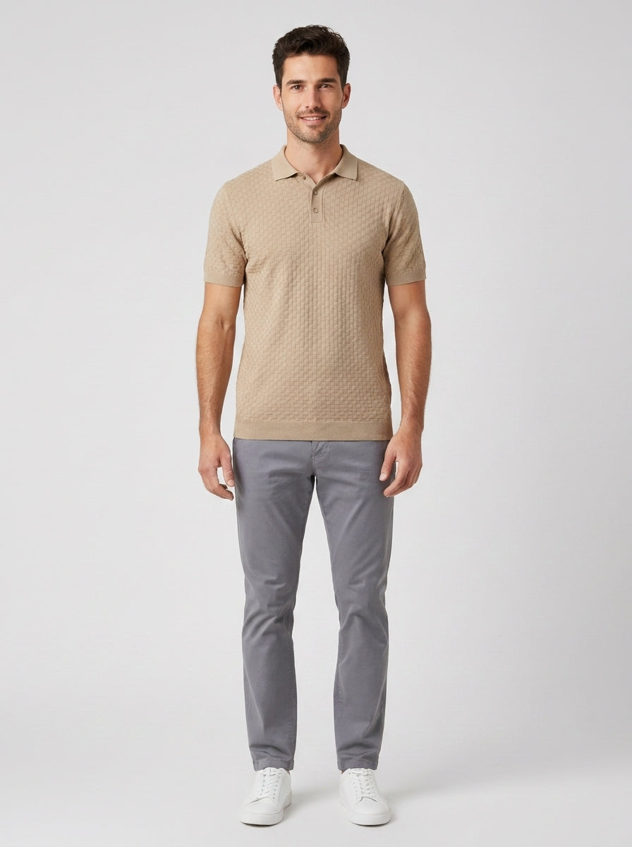 Polo POLO MAGLIA ME2908SS - foto indossata