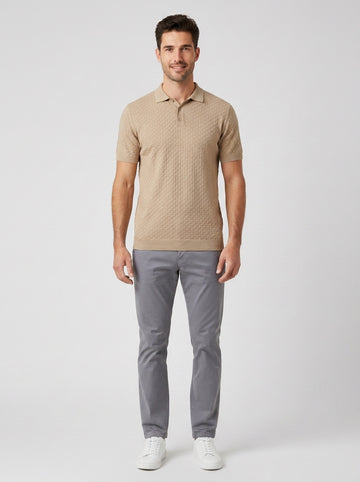 Polo POLO MAGLIA ME2908SS - foto indossata