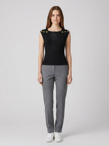 Maglia Guess Donna Elegante Essenziale - foto indossata