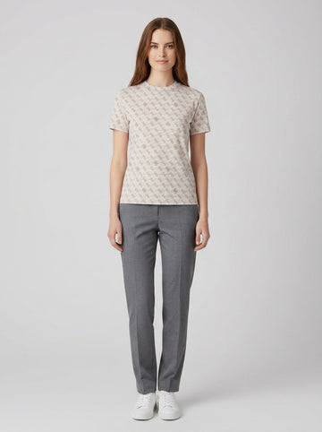 T-shirt 4G RHOMBUS STUDS SS T-SHIRT - foto indossata