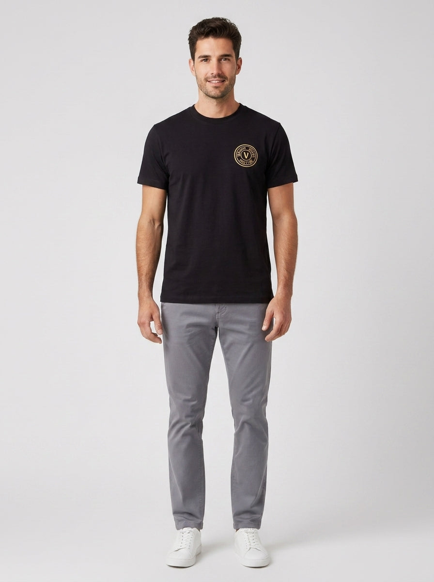 T-shirt 74GAHT06 VEBLEM RUBB SMALL - foto indossata