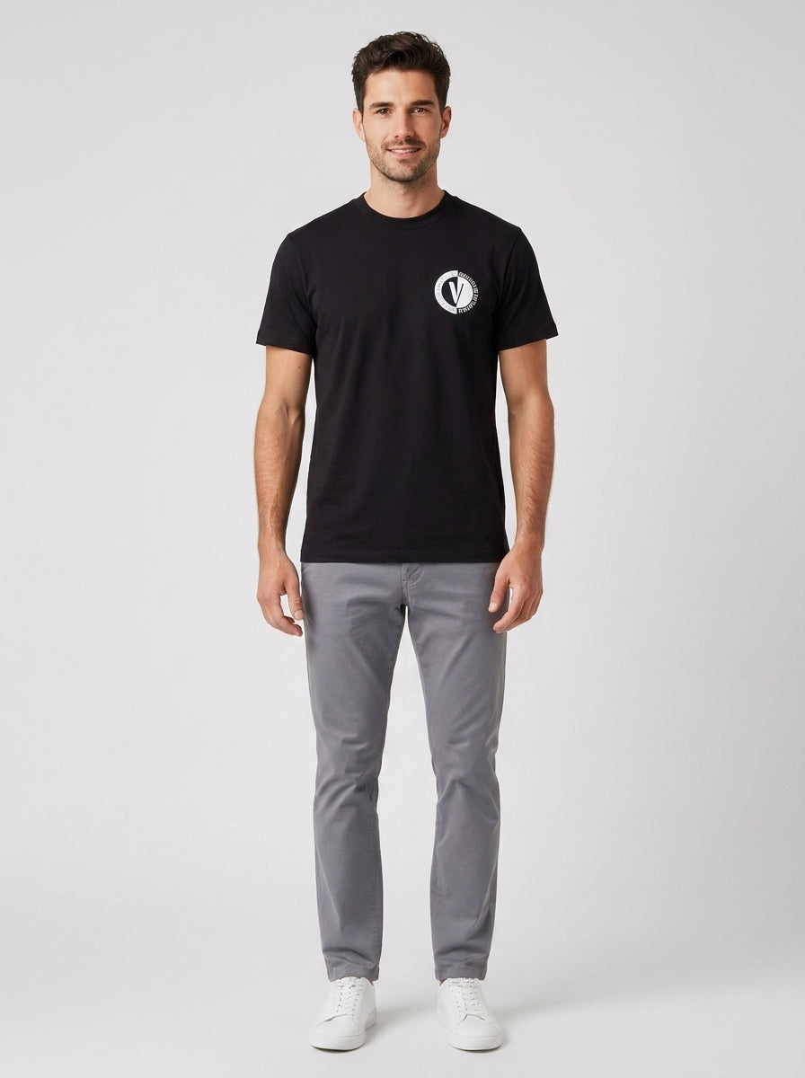 T-shirt 75GAHG07 NEW V EMBLEM - foto indossata