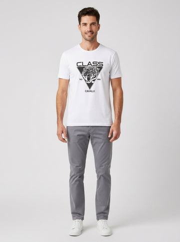 T-shirt CAVALLI CLASS T-SHIRT - foto indossata