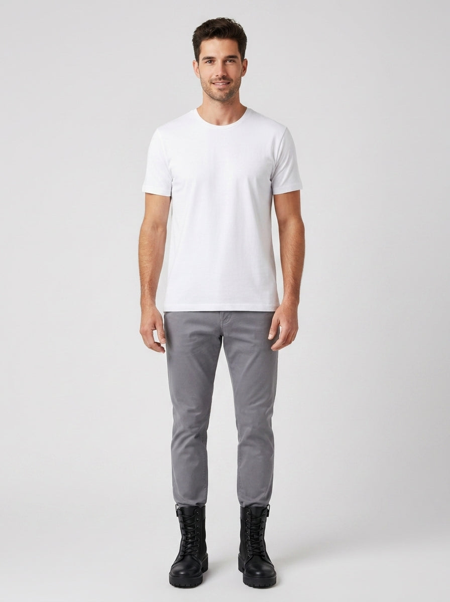 T-shirt D9M204480 BASIC T-SHIRT - foto indossata