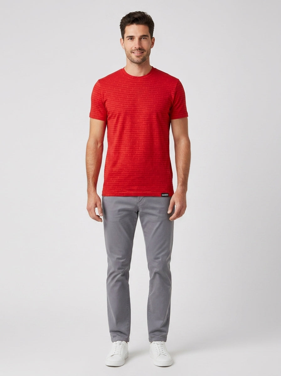 T-shirt D9M205740 T-SHIRT MONOGRAM - foto indossata