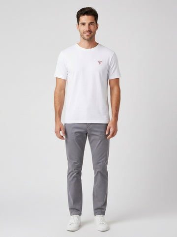 T-shirt Guess M4YI46K8FQ4 GJ SS CN MINI TRIANGLE - foto indossata