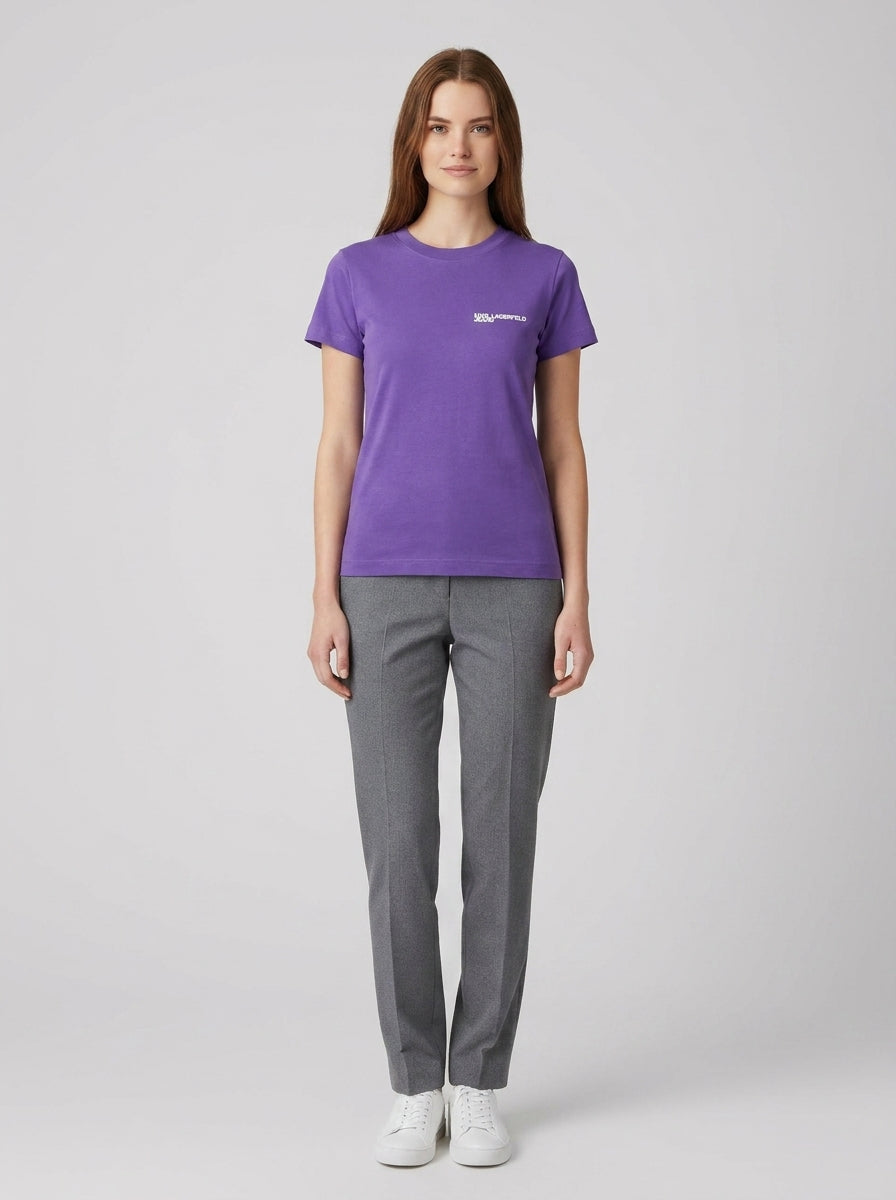 T-shirt KJL SLIM TEE 241J1700 - foto indossata