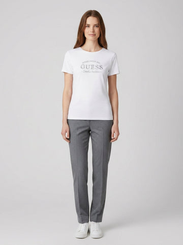 T-shirt NINA SS CN T-SHIRT - foto indossata