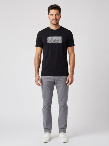 T-shirt SS CN BOX TEE - foto indossata