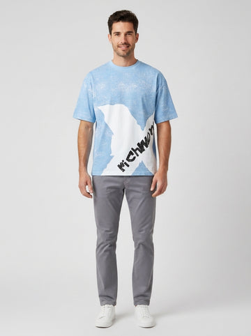 T-shirt T-SHIRT BAITI - foto indossata