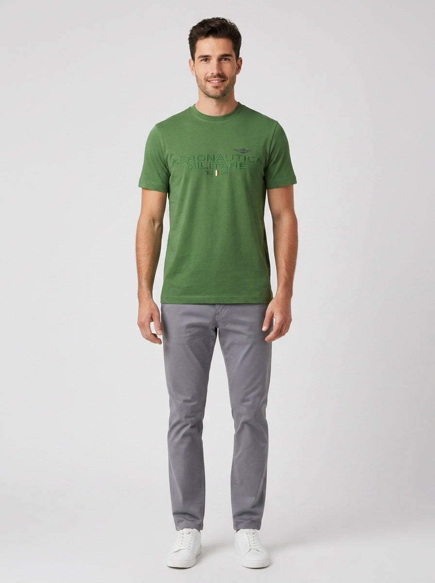 T-shirt T-SHIRT COTONE 2378 - foto indossata