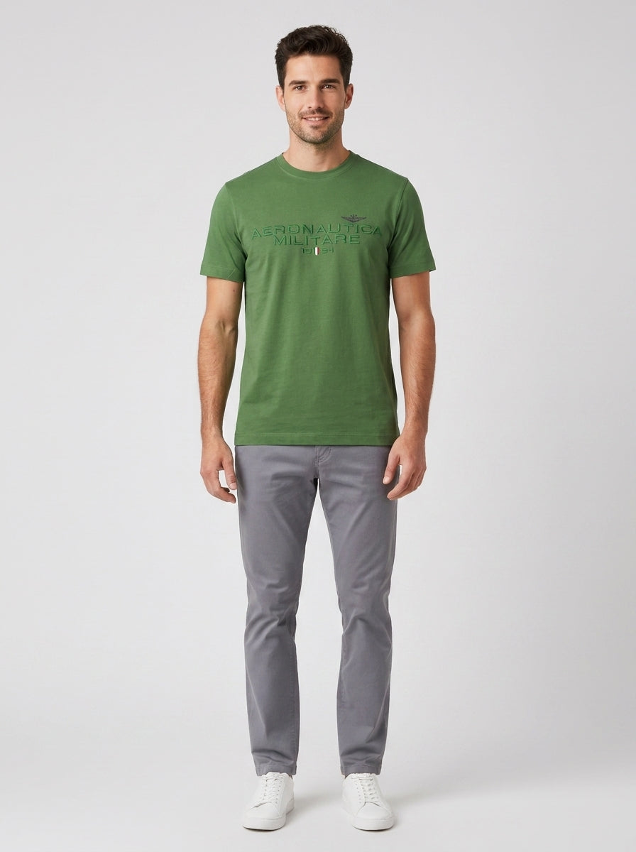 T-shirt T-SHIRT COTONE 2378 - foto indossata