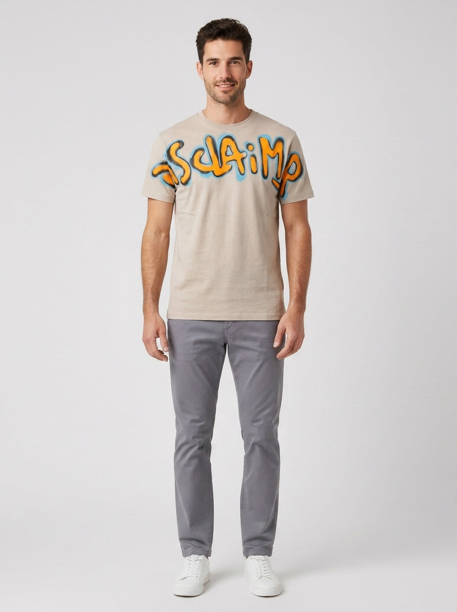 T-shirt T-SHIRT UOMO 54815 - foto indossata