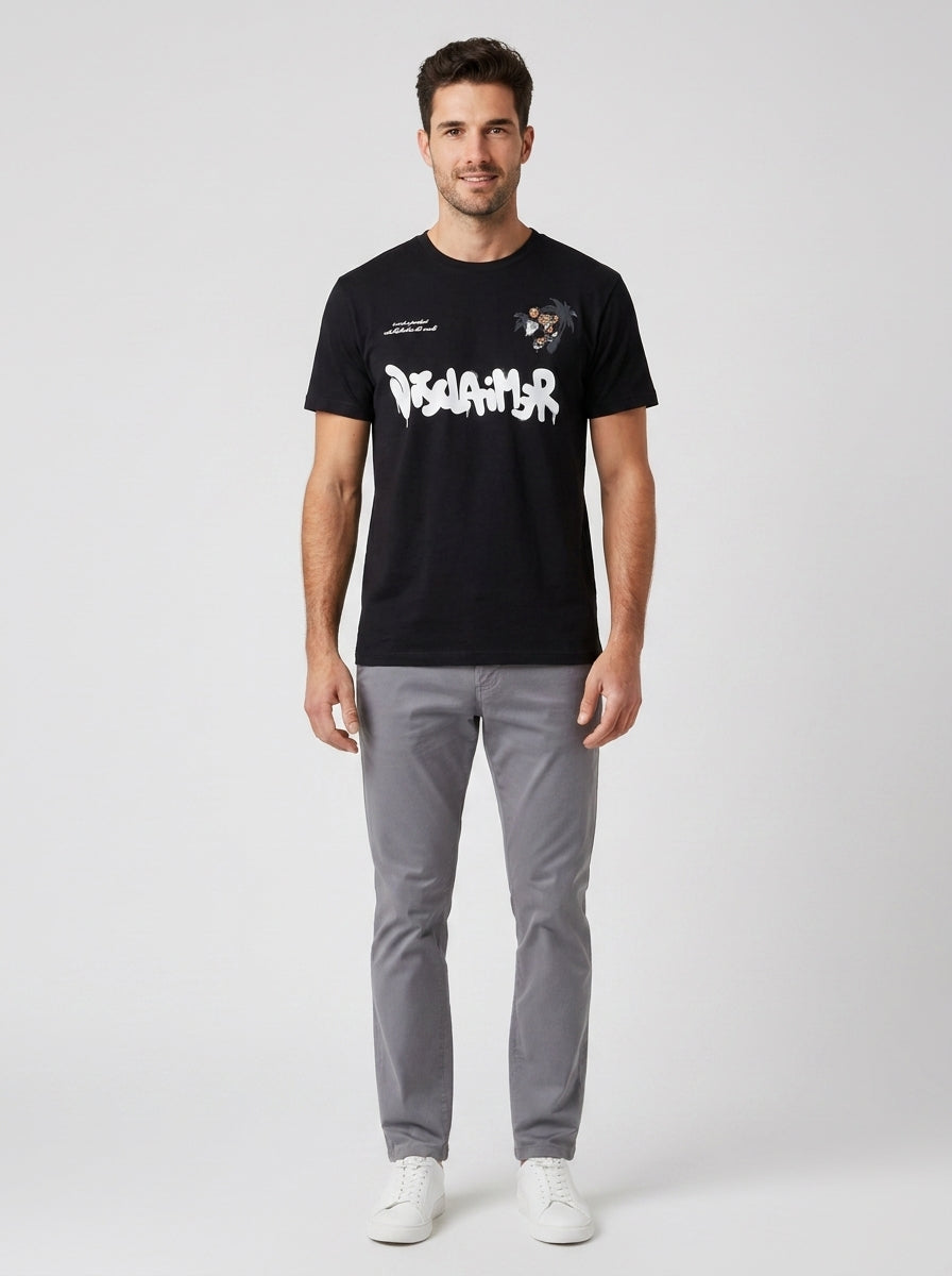 T-shirt T-SHIRT UOMO 54883 - foto indossata