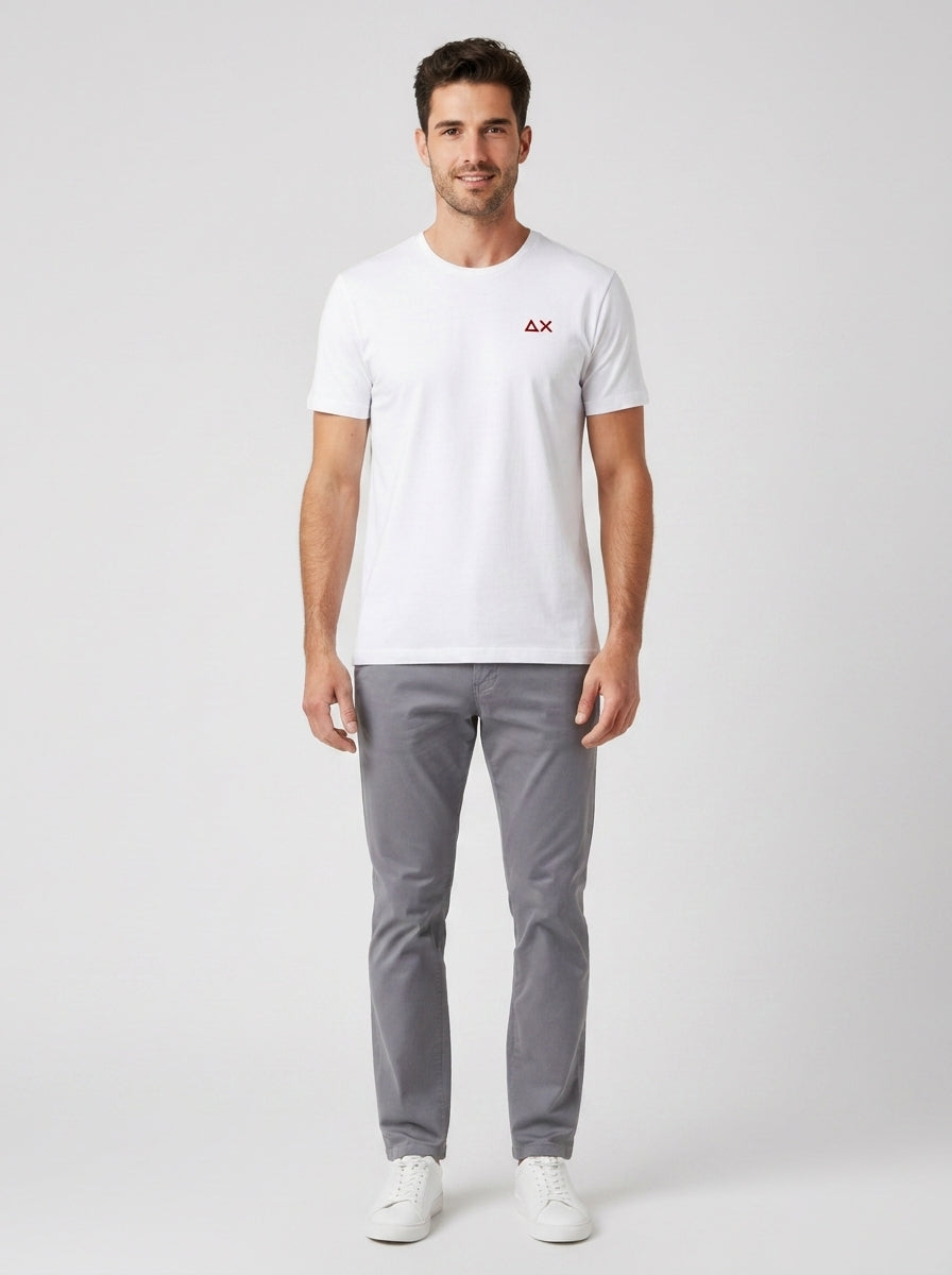 T-shirt T34140 BEACH LOGO S/S - foto indossata