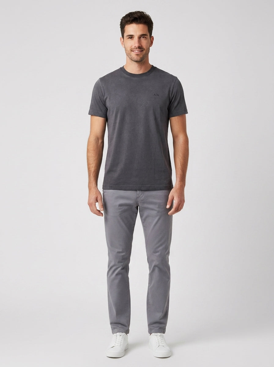 T-shirt T34145 SPECIAL DYED S/S - foto indossata