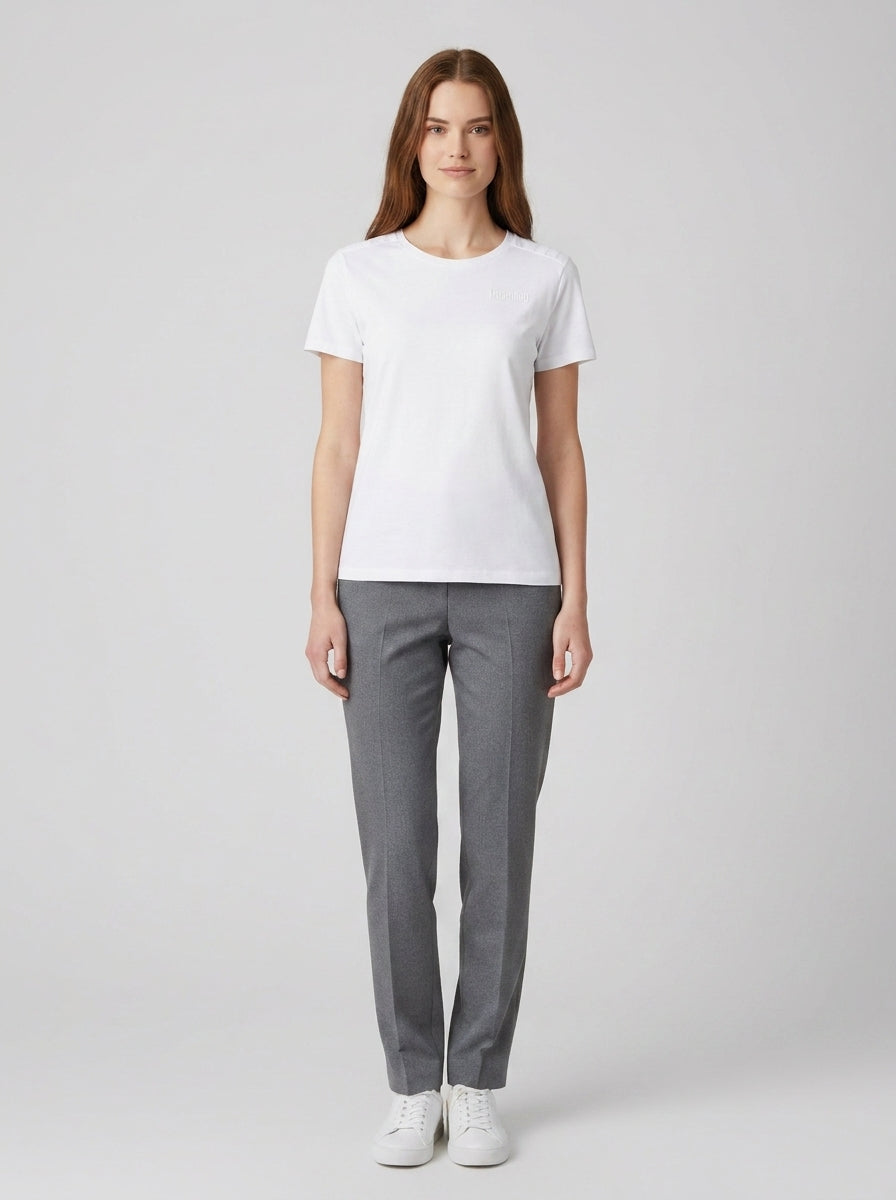 T-shirt V2A0704 BASIC WOMEN - foto indossata