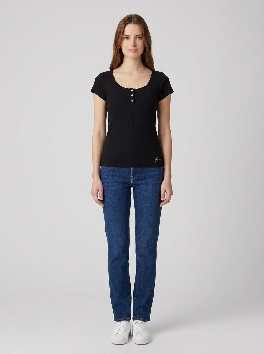 T-shirt W2YP24KBCO2 KARLEE JEWEL - foto indossata