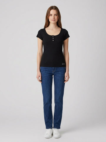T-shirt W2YP24KBCO2 KARLEE JEWEL - foto indossata