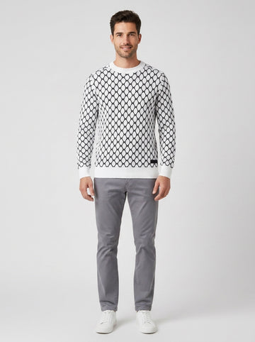 UMA25068MA MAGLIONE ZANZA - foto indossata