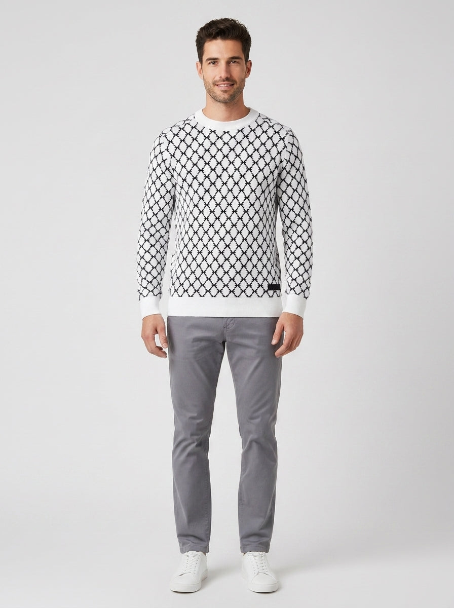 UMA25068MA MAGLIONE ZANZA - foto indossata