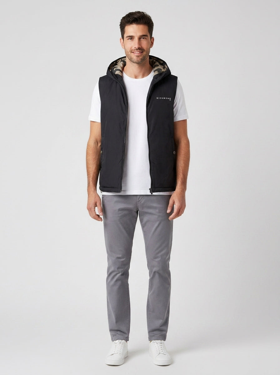 UMA25153GTS8 GILET JACKET BIANKUM - foto indossata