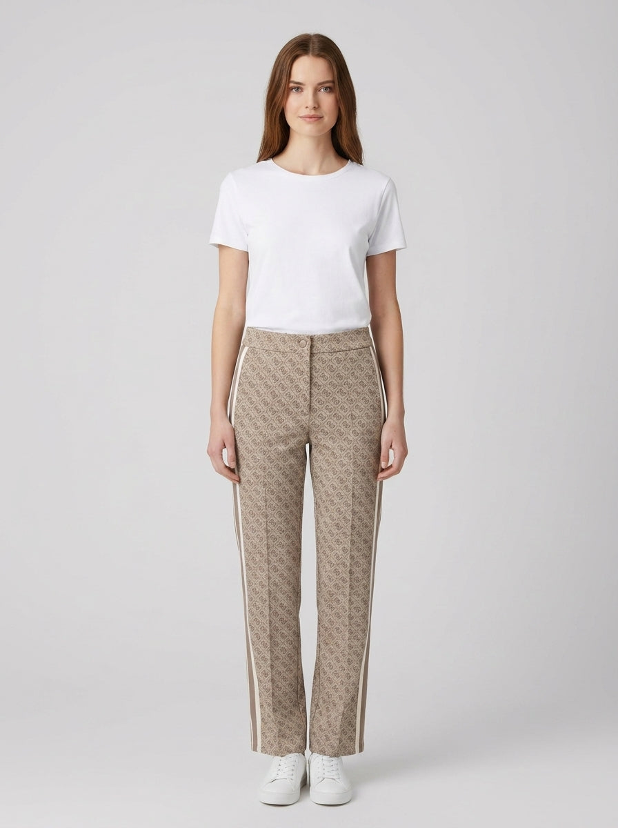V6GB04K2955 4G JACQUARD STRAIGHT - foto indossata