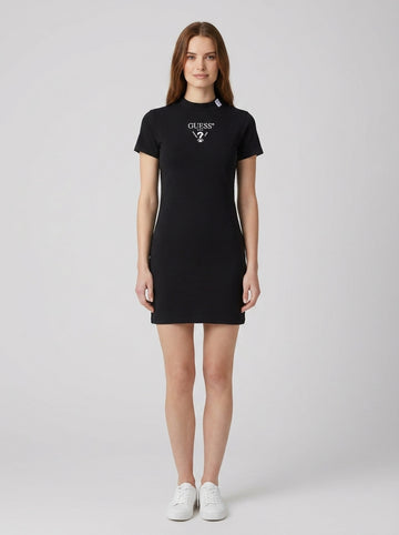 Vestiti Guess V4YK02KCDH1 COLETTE JERSEY - foto indossata