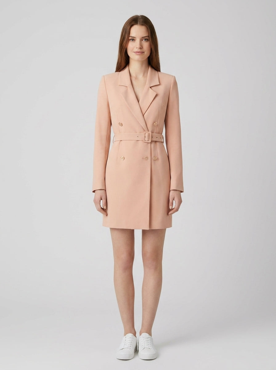 Vestiti LEONIE BLAZER BELTED DRESS - foto indossata
