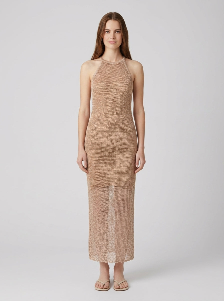Vestiti MESH STITCH LANA DRESS - foto indossata