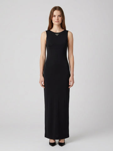 Vestiti TANK LONG DRESS - foto indossata