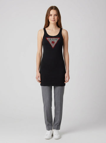 Vestiti TRIANGLE RHINESTONES TANK - foto indossata