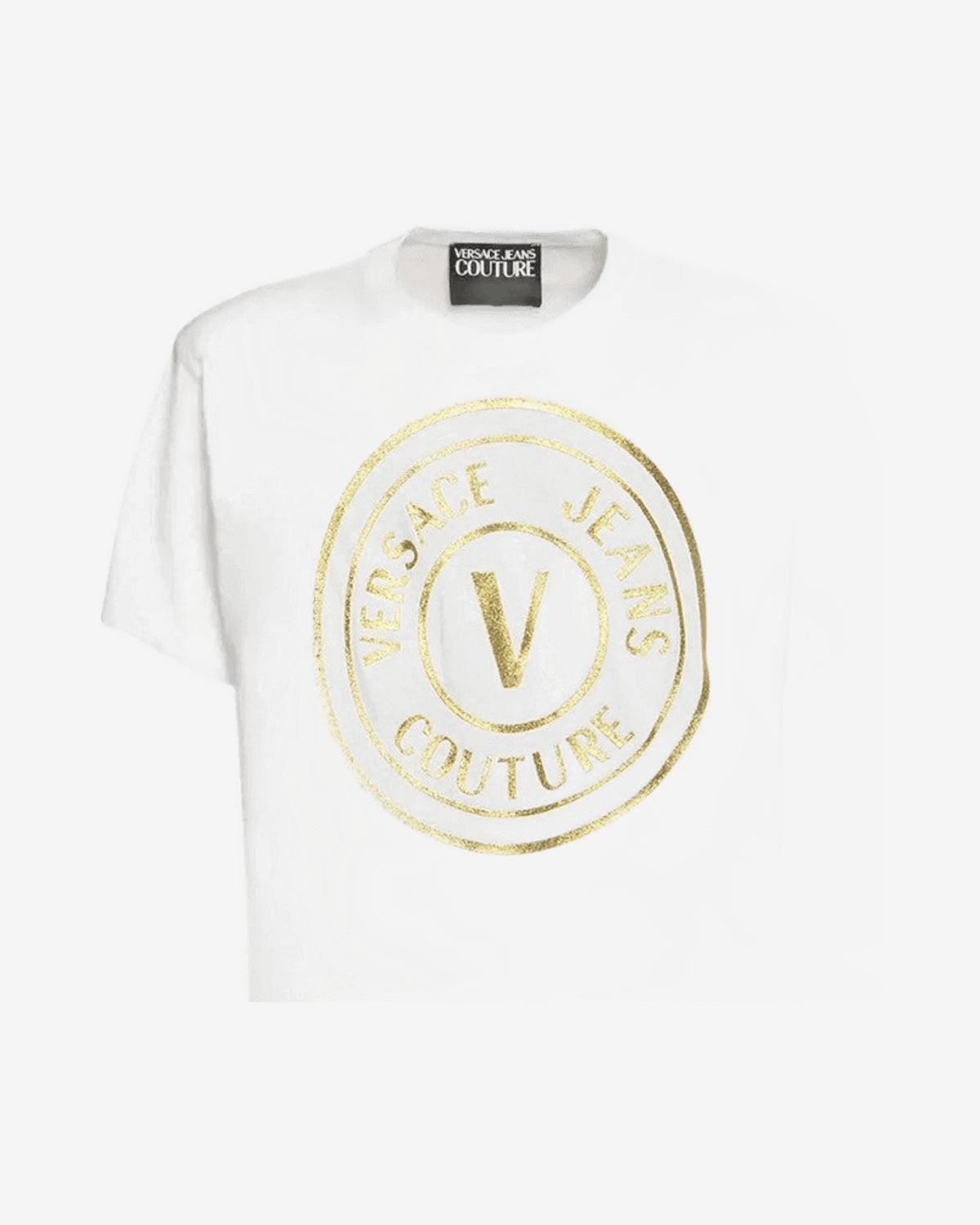 T-shirt 73GAHT05 T-SHIRT LOGO METALLIZZATO