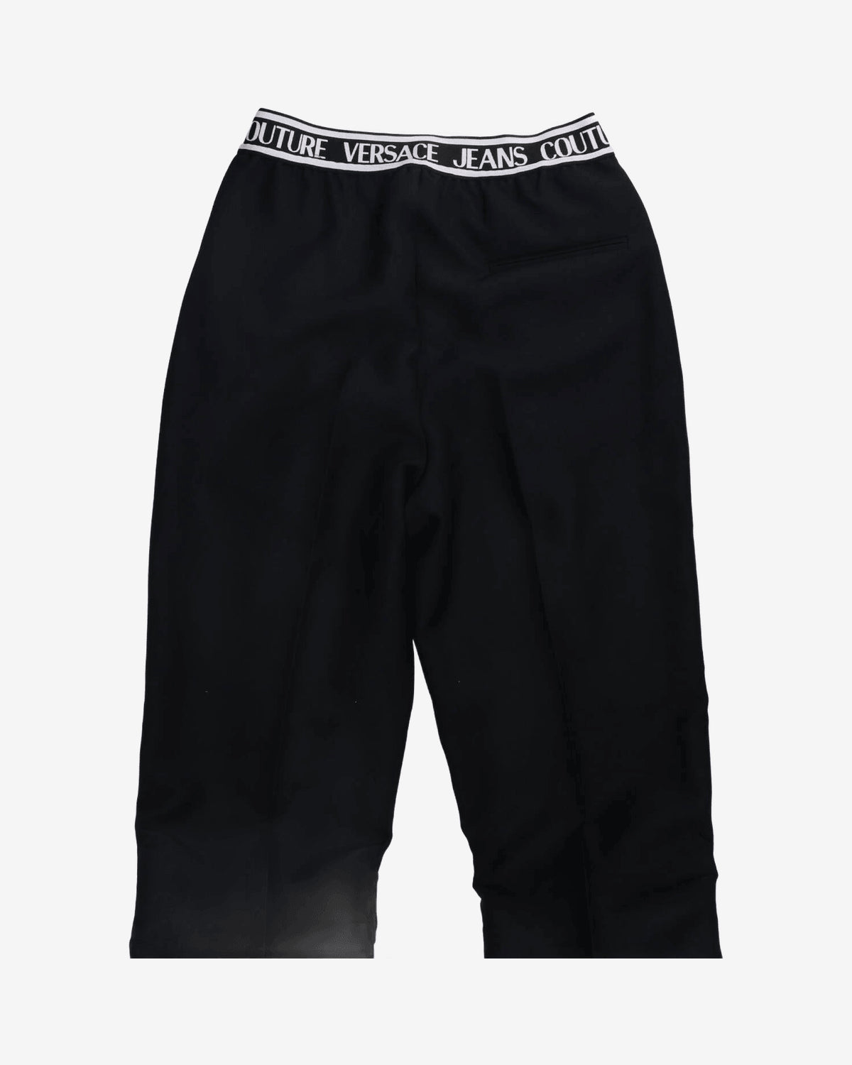 Pantaloni Versace Logo Canvas Nero
