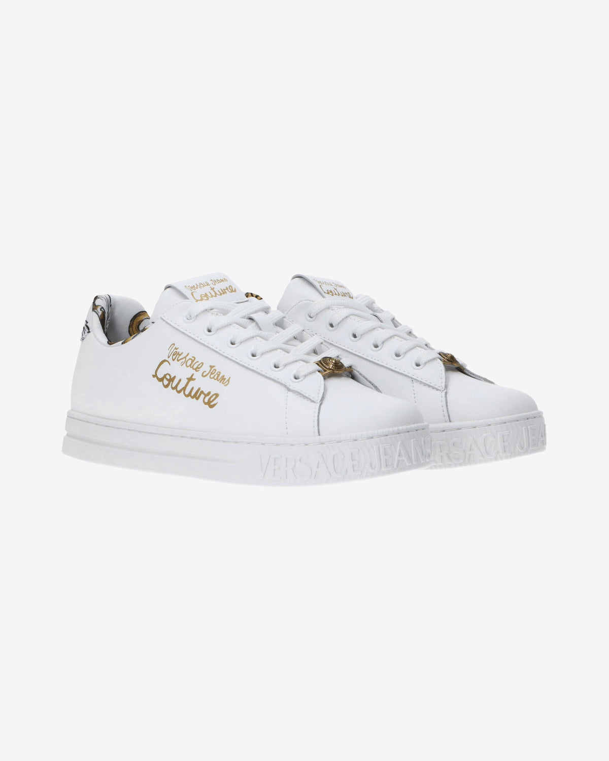 Sneakers Versace Court 88 Donna Bianche