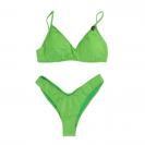 BIKINI TOP E SLIP SHINY 3622 Verde